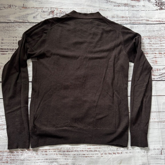 J. Lindeberg Cardigan Sweater, Size M Merino Wool. Made in Italy. - Picture 6 of 6